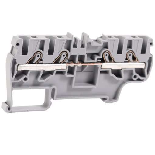 Złączka bezśrubowa PYK 4 C/2+2 - Szara