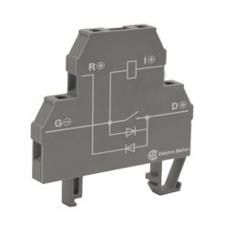 Złączka RSE KT G 20A - 30VDC/30VDC(OV) z wyłącznikiem mocy względem uziemienia