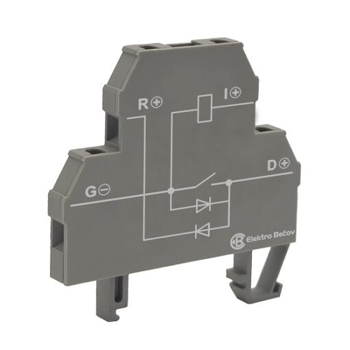 Złączka RSE KT G 20A - 30V DC , 60V DC(OV.) z wyłącznikiem mocy względem uziemienia