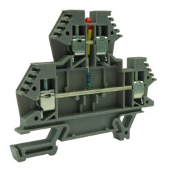 Złączka śrubowa 2-piętrowa EURO D4/P1-2 - (z sygnalizacją LED)