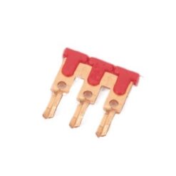 Mostek wtykowy EURO Z2,5 / W2,5 - 3-torowy - Czerwony