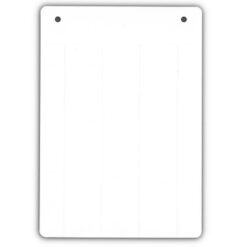 Etykieta KCIPA-W 18x35 samoprzylepna sztywna - bez opisu (karta - 21 szt.)