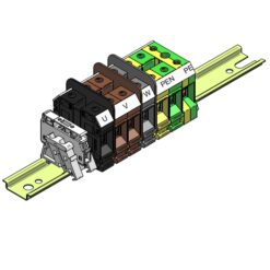 Listwa zaciskowa słupowa SV 6.35.4