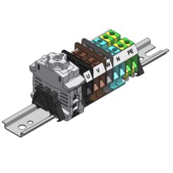 Listwa zaciskowa słupowa SV - A - 6.10.5