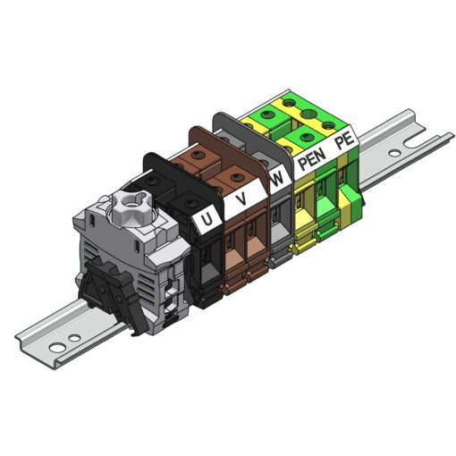 Listwa zaciskowa słupowa SV - A - 6.35.4