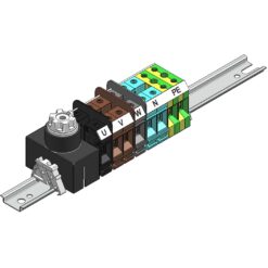 Listwa zaciskowa słupowa SV - B - 6.35.5