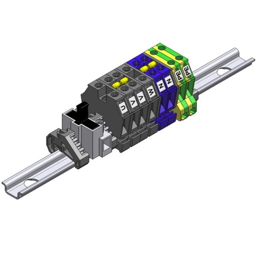 Listwa zaciskowa słupowa SV - M - 6.4.5 - obrazek 2