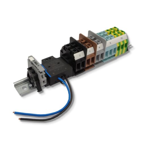 Listwa zaciskowa słupowa SV 9.16.5p, Saltek SP-T2+3-320/Y-CLT-LED