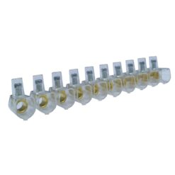 Listwa zaciskowa śrubowa termoplastyczna MT 502 - 2,5 mm² - 10-torowa