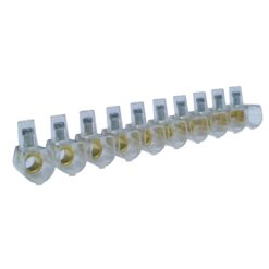 Listwa zaciskowa śrubowa termoplastyczna MT 516 - 16 mm² - 10-torowa
