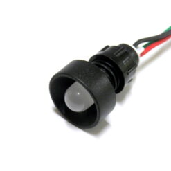 Lampka LED zielono-czerwona 230V AC/DC (klosz 10mm)
