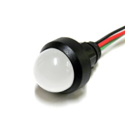 Lampka LED zielono-czerwona 230V AC/DC (klosz 20mm)