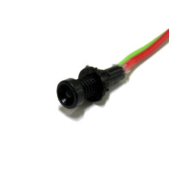 Lampka LED zielona 12-24V AC/DC (klosz 3mm)