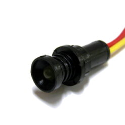 Lampka LED żółta 12-24V AC/DC (klosz 5mm)