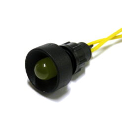 Lampka LED żółta 230V AC/DC (klosz 10mm)