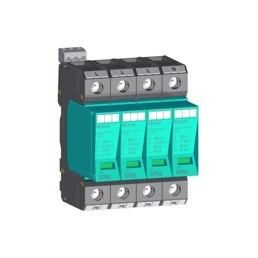 Ogranicznik przepięć PO II 4 R 280V 4P Typ 2 40kA 1