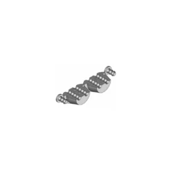 Dławica kablowa przelotowa HAL-25 (2x 4-6mm) - biała