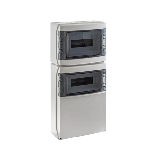 IP65 Rozdzielnica budowlana 2x12 (24) STAR (1500V DC) PE+N do gniazd przemysłowych