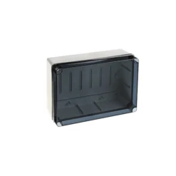 ELT322IP65-IP67-Puszka-hermetyczna-LIGHT-243x333x132-pokrywa-transparentna-gladka