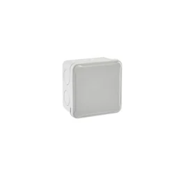 EX088IP54-Puszka-hermetyczna-LIGHT-89x89x52-pokrywa-pelna-z-oslabieniami-7xM25