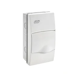 BM4PO IP40 Rozdzielnica modułowa 1x4 ORO podtynkowa (drzwi białe)