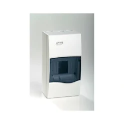BV4PT IP40 Rozdzielnica modułowa 1x4 COMBI natynkowa (drzwi transparentne)