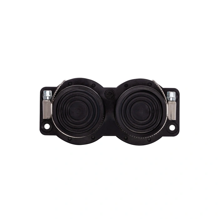 Przepust dławiący HIK-FL13-2 IP65 z opaską zaciskową - czarny - obrazek 2