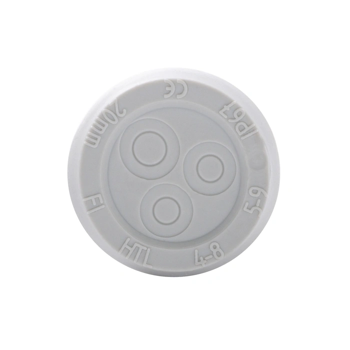 Dławica kablowa HTL-20-3 IP65 - szara - obrazek 2