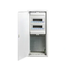 IP40 Rozdzielnica modułowa multimedialna 2x12 GOLD MP-TWIN podtynkowa PE+N z płytą montażową (2x12)