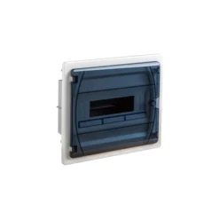 GPE12PT IP40 Rozdzielnica modułowa 1x12 GOLD P podtynkowa (drzwi transparentne)