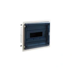 GPE12PT/PH IP40 Rozdzielnica modułowa 1x12 GOLD P podtynkowa do ścian karton-gips GK (drzwi transparentne)
