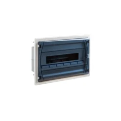 GPE18PT/RR IP40 Rozdzielnica modułowa 1x18 GOLD P podtynkowa (drzwi transparentne) PE+N