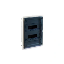 GPE24PT/PH IP40 Rozdzielnica modułowa 2x12 GOLD P podtynkowa do ścian karton-gips GK (drzwi transparentne)