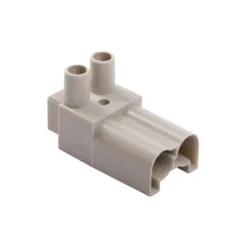 J385800 Złączka wtykowa elektryczna BCS-2-H-G żeńska 2-polowa szara