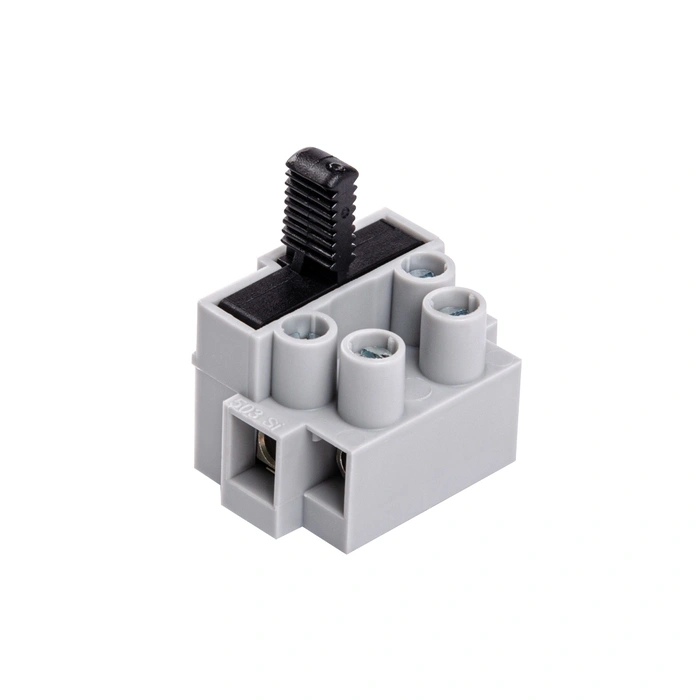 J453100 Listwa zaciskowa 1106-F-2P - 2-polowa z uchwytem bezpiecznika